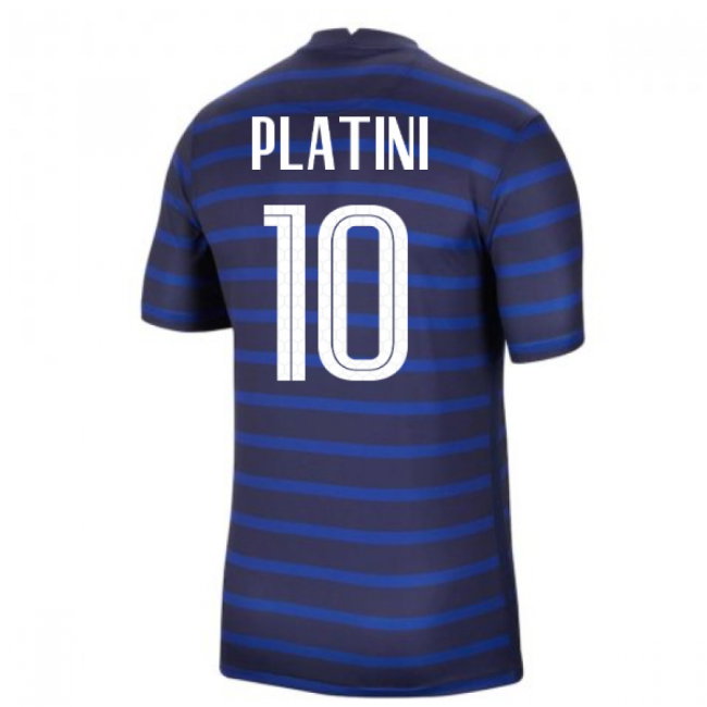2020-2021 France Home Nike Football Shirt (PLATINI 10)-SoccerKits Hub | Buy Soccer Jerseys Online